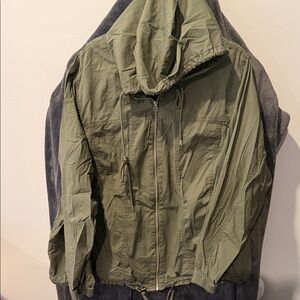 Torrid Olive Hooded Jacket